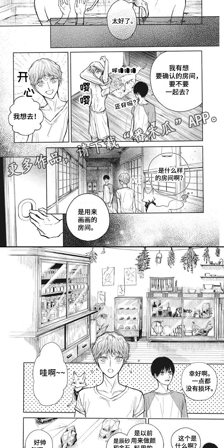 《先祖回归》漫画最新章节第7章：安慰免费下拉式在线观看章节第【4】张图片