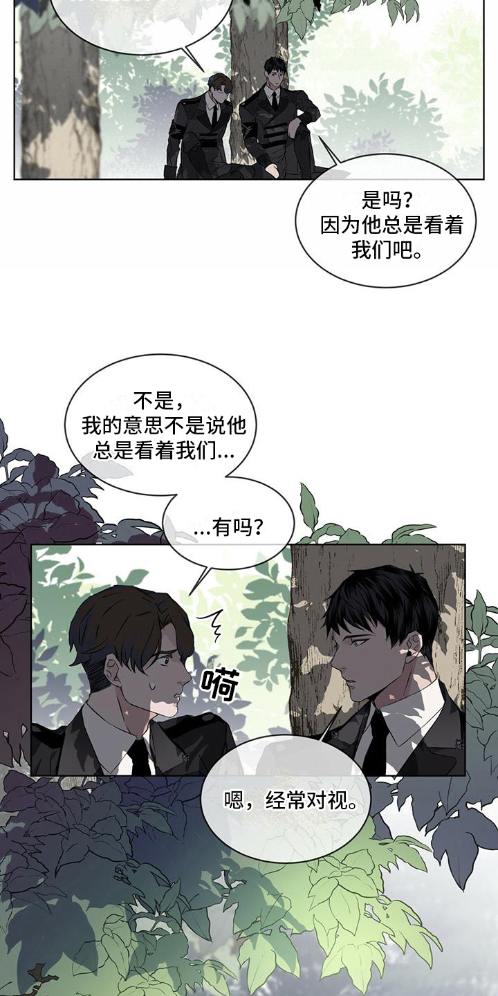 《森海之恋》漫画最新章节第5章：对视免费下拉式在线观看章节第【2】张图片