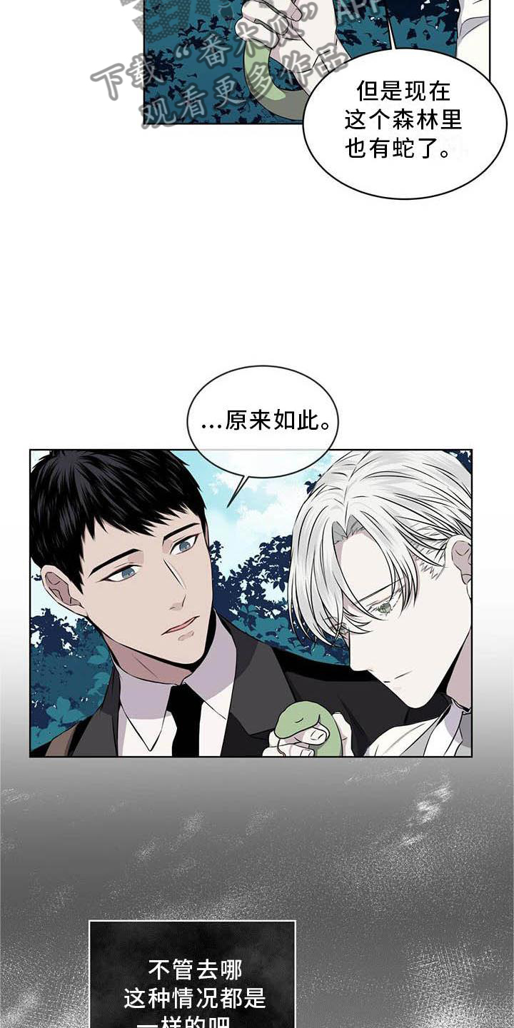 《森海之恋》漫画最新章节第30章：蛇免费下拉式在线观看章节第【9】张图片