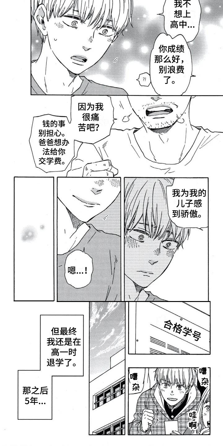 《男人的笑》漫画最新章节第1章：债务免费下拉式在线观看章节第【2】张图片