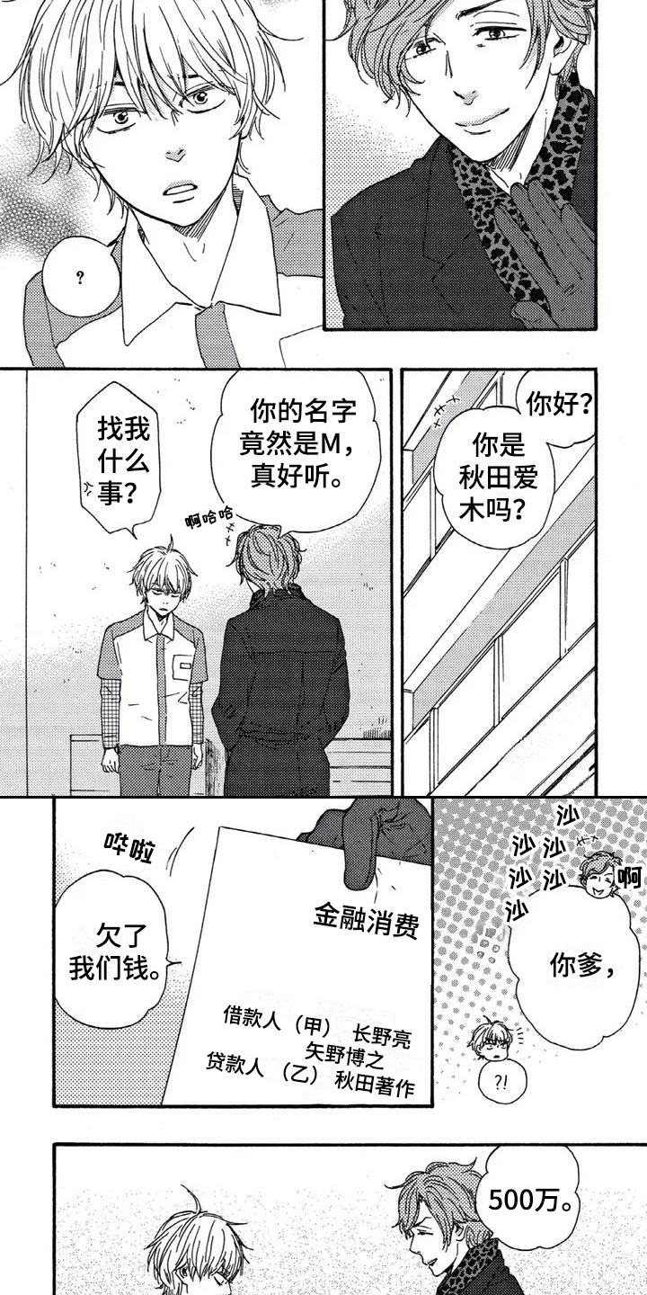 《男人的笑》漫画最新章节第1章：债务免费下拉式在线观看章节第【7】张图片