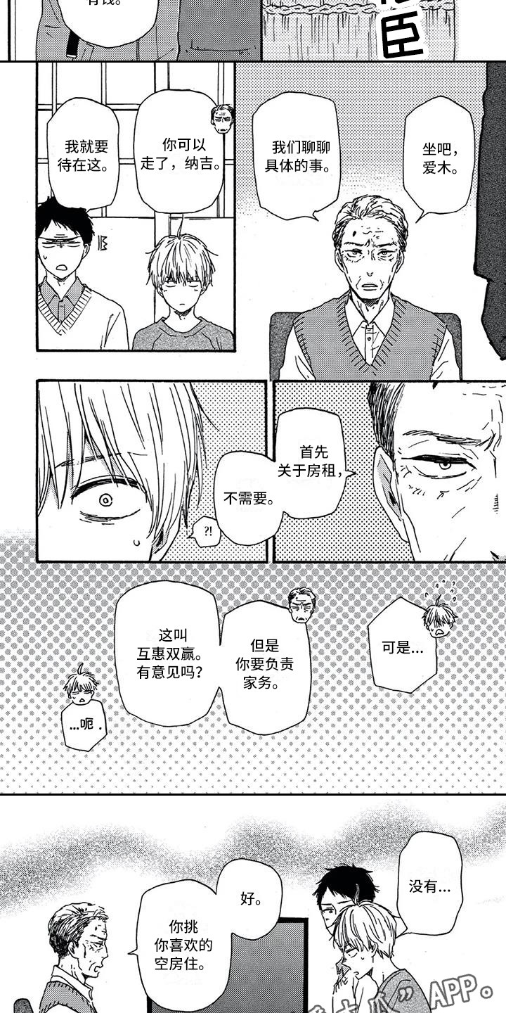 《男人的笑》漫画最新章节第13章：介绍工作免费下拉式在线观看章节第【4】张图片