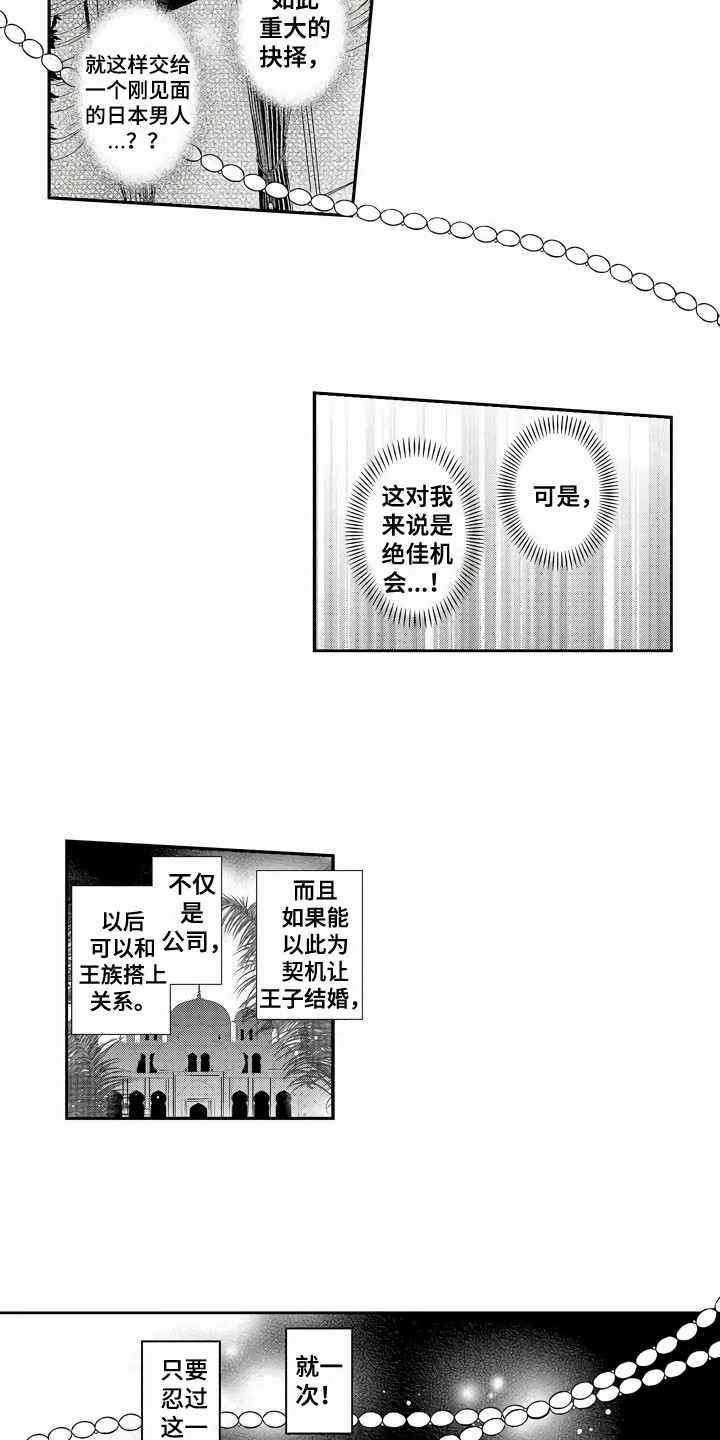 《琥珀色新娘》漫画最新章节第4章：机会免费下拉式在线观看章节第【7】张图片