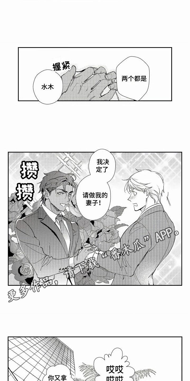 《琥珀色新娘》漫画最新章节第6章：被求婚免费下拉式在线观看章节第【9】张图片