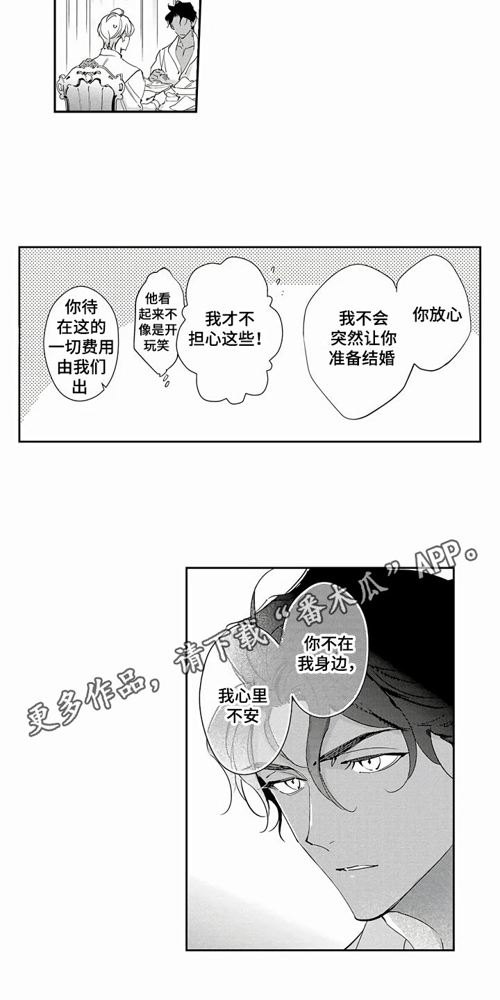 《琥珀色新娘》漫画最新章节第12章：回府邸免费下拉式在线观看章节第【6】张图片