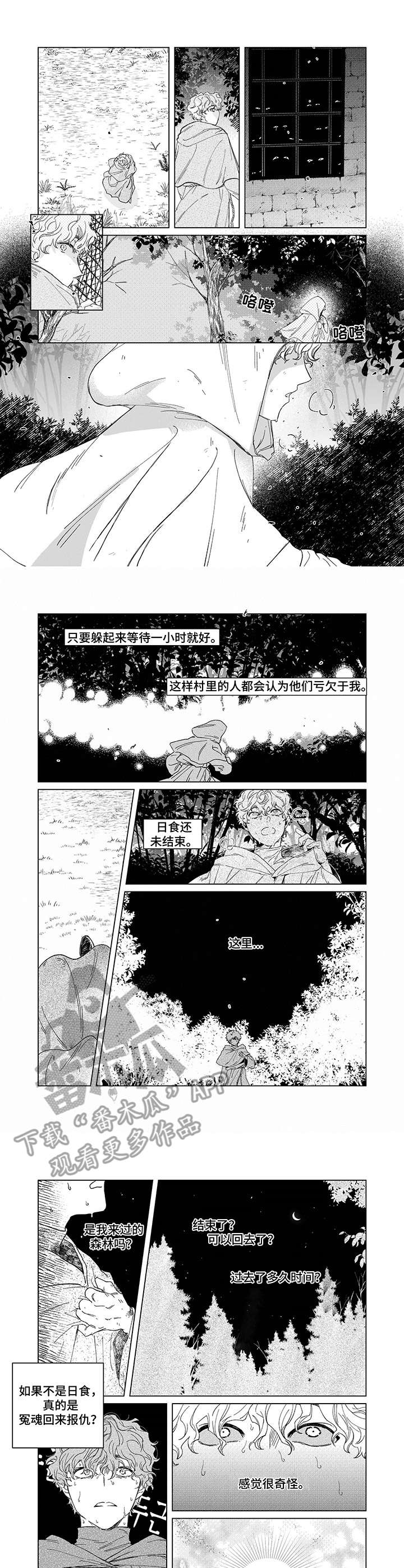 《圣痕》漫画最新章节第4章：进入森林免费下拉式在线观看章节第【4】张图片