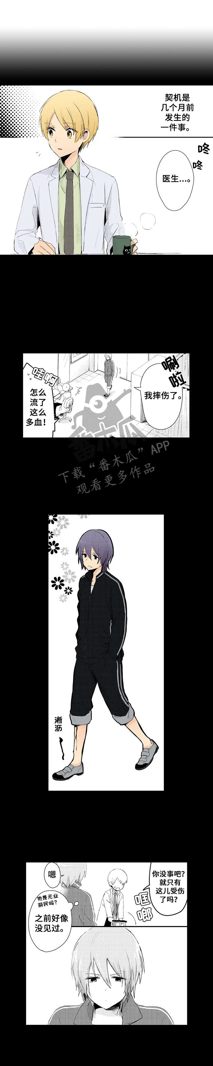 《与君相伴》漫画最新章节第17章：足控免费下拉式在线观看章节第【7】张图片