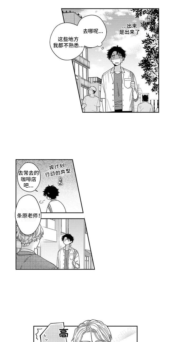 《私下指导》漫画最新章节第7章：出门偶遇免费下拉式在线观看章节第【2】张图片