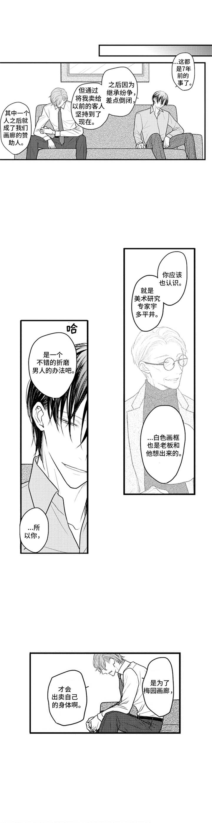 《白色画框》漫画最新章节第26章：真相免费下拉式在线观看章节第【2】张图片