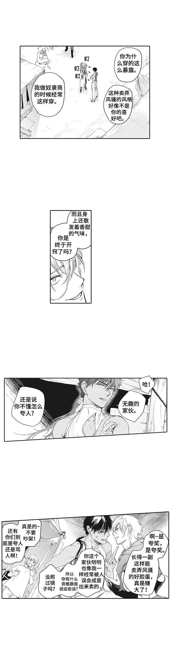 《撒哈拉之狼》漫画最新章节第5章：挑衅免费下拉式在线观看章节第【10】张图片