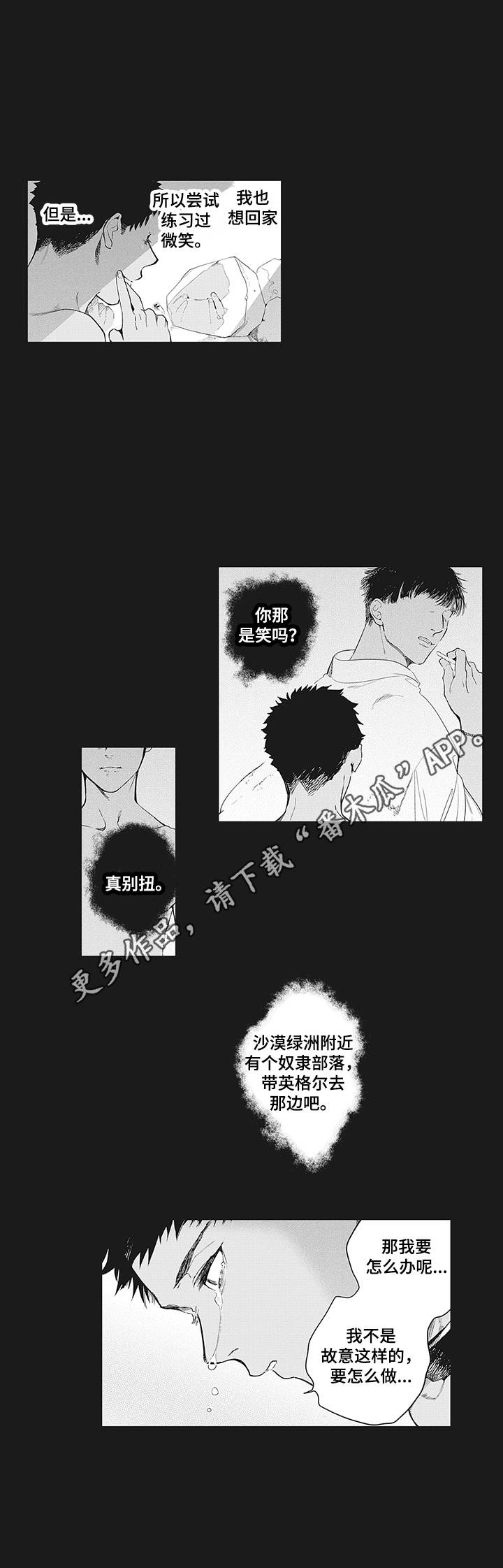 《撒哈拉之狼》漫画最新章节第8章：紧张免费下拉式在线观看章节第【1】张图片