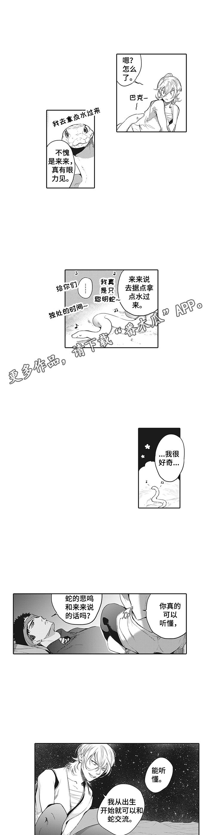 《撒哈拉之狼》漫画最新章节第14章：神奇的能力免费下拉式在线观看章节第【5】张图片