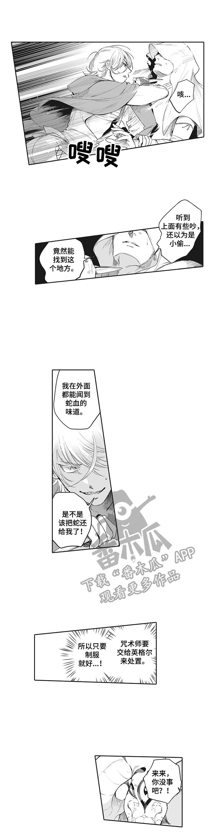 《撒哈拉之狼》漫画最新章节第17章：咒术免费下拉式在线观看章节第【5】张图片