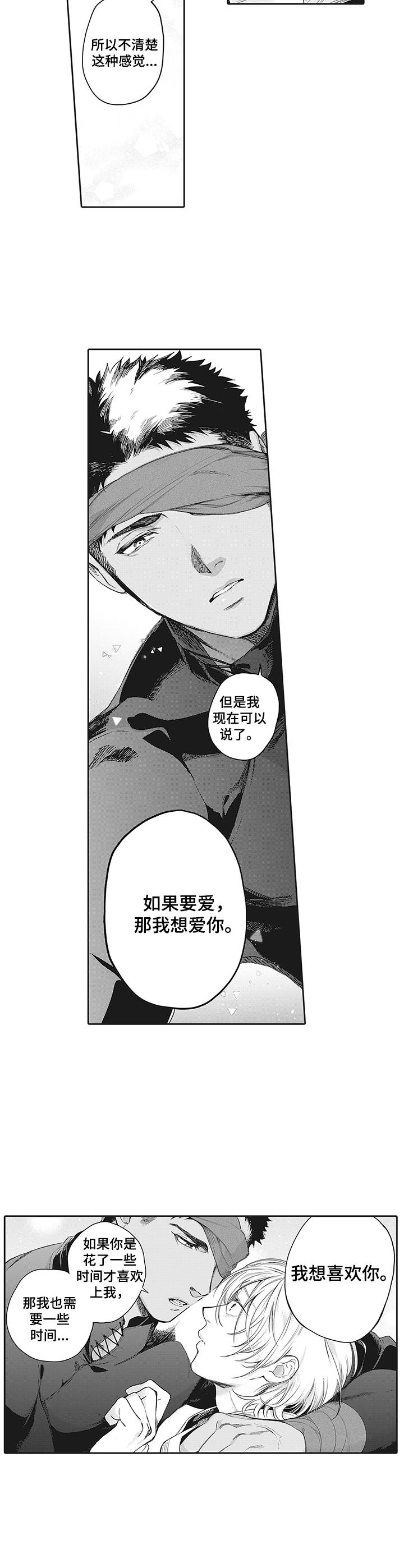 《撒哈拉之狼》漫画最新章节第22章：表白免费下拉式在线观看章节第【6】张图片