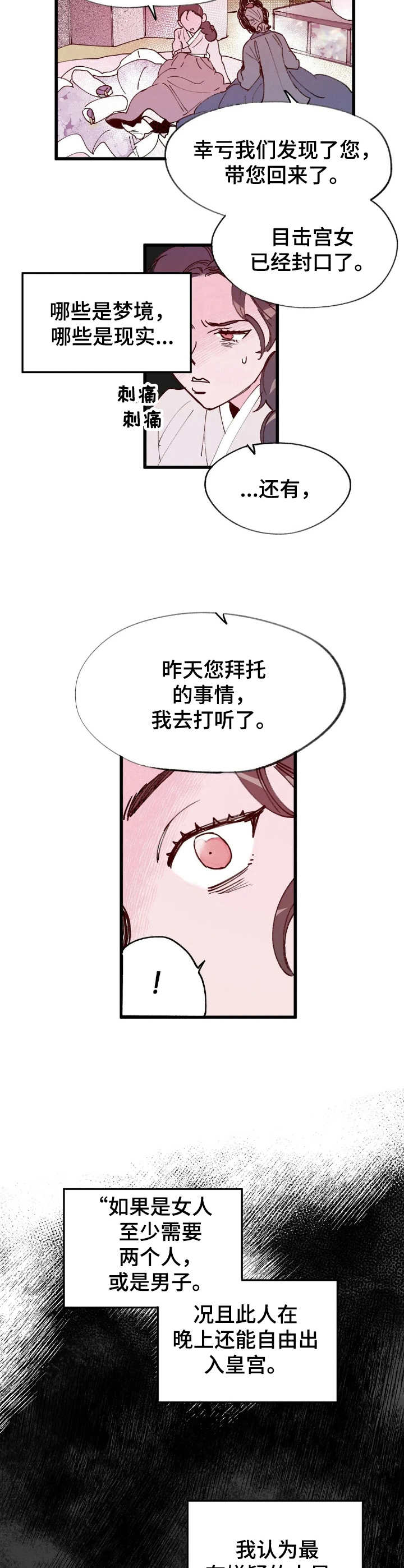 《宫廷杀机》漫画最新章节第28章：梦境与现实免费下拉式在线观看章节第【6】张图片