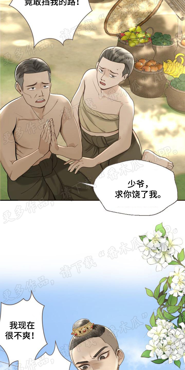 《暹罗最美的少爷》漫画最新章节第5章：挥金如土免费下拉式在线观看章节第【13】张图片