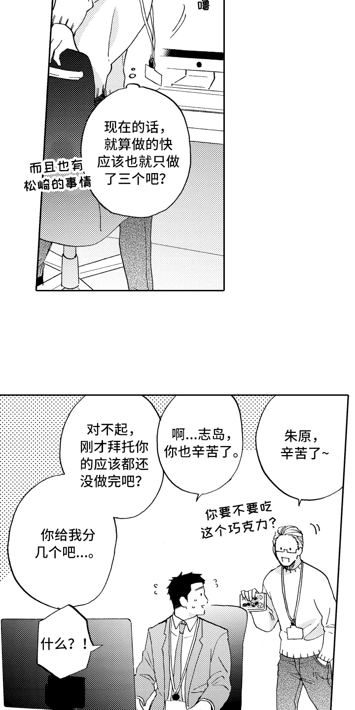 《融化在晚上》漫画最新章节第10章：工作热情免费下拉式在线观看章节第【6】张图片