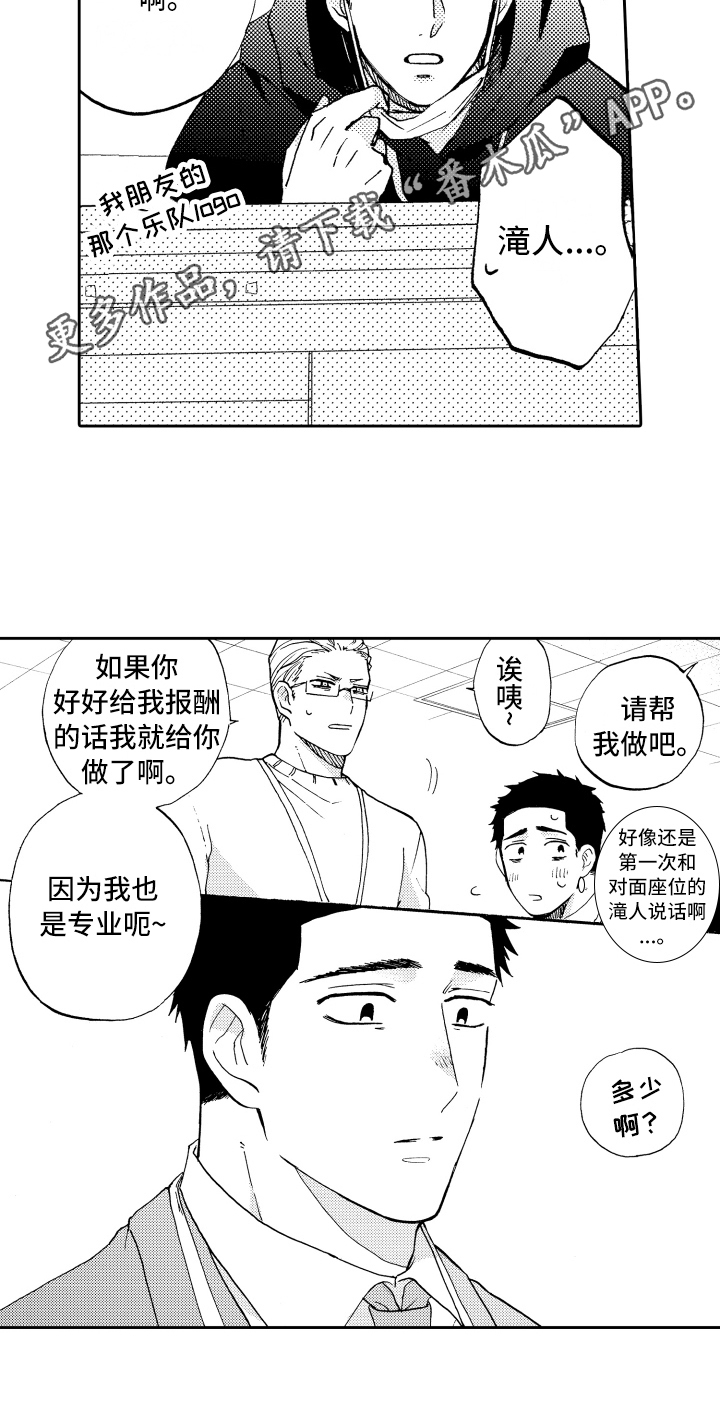 《融化在晚上》漫画最新章节第10章：工作热情免费下拉式在线观看章节第【1】张图片