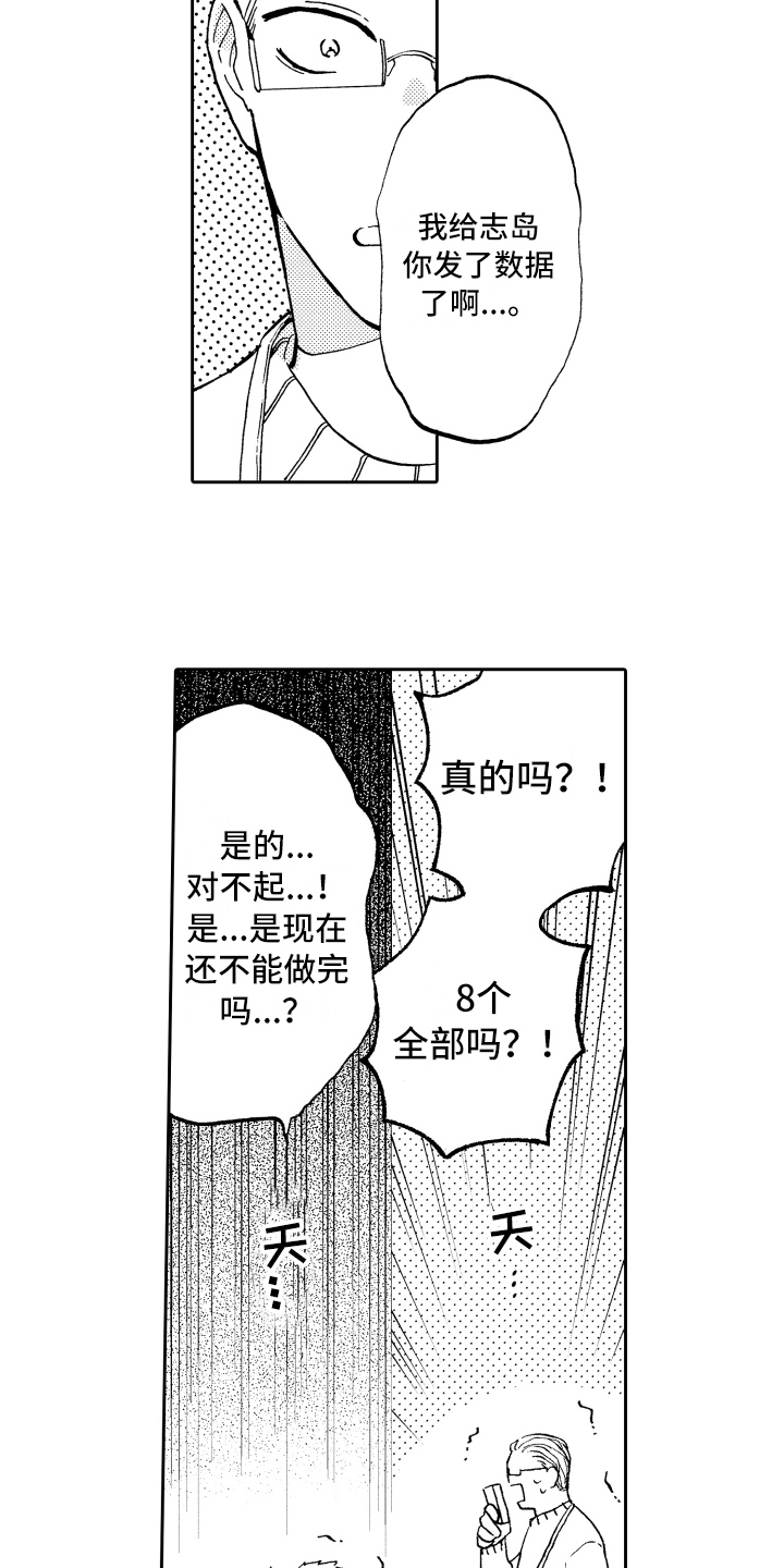 《融化在晚上》漫画最新章节第10章：工作热情免费下拉式在线观看章节第【4】张图片