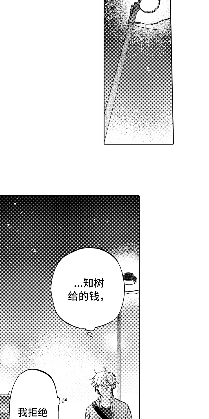 《融化在晚上》漫画最新章节第17章：拒绝免费下拉式在线观看章节第【4】张图片