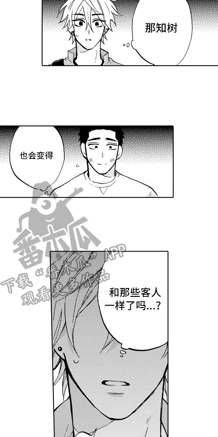 《融化在晚上》漫画最新章节第17章：拒绝免费下拉式在线观看章节第【10】张图片