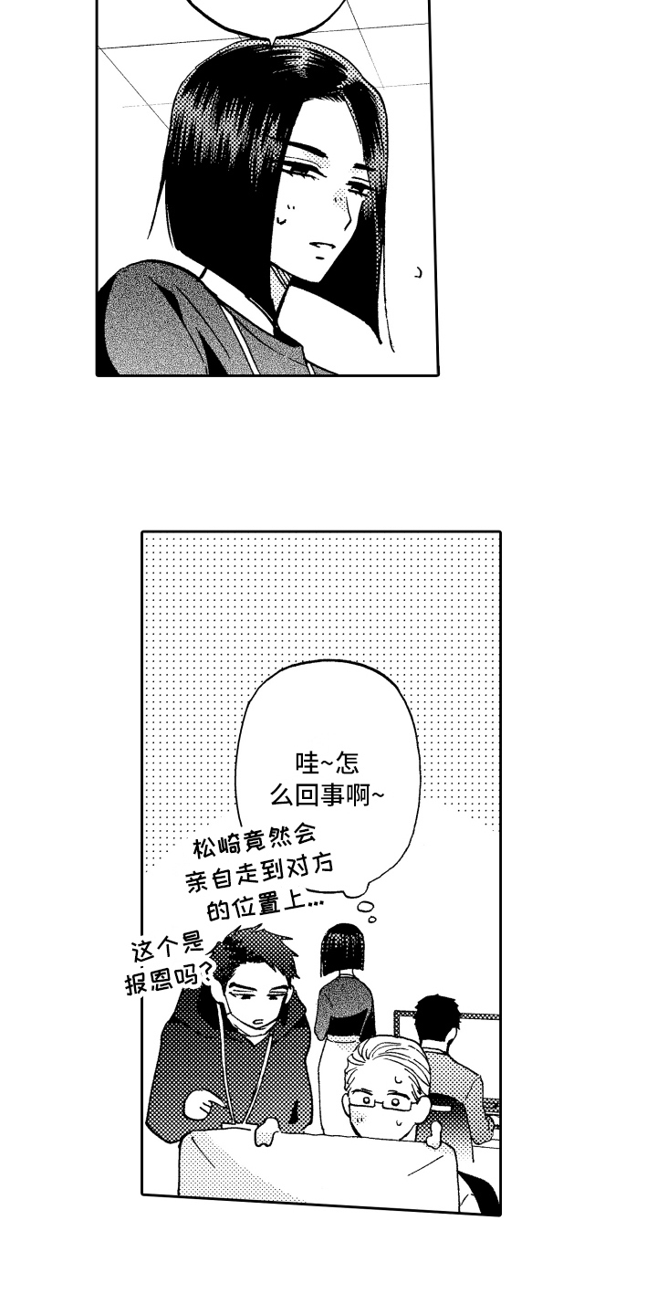 《融化在晚上》漫画最新章节第19章：缓和免费下拉式在线观看章节第【12】张图片