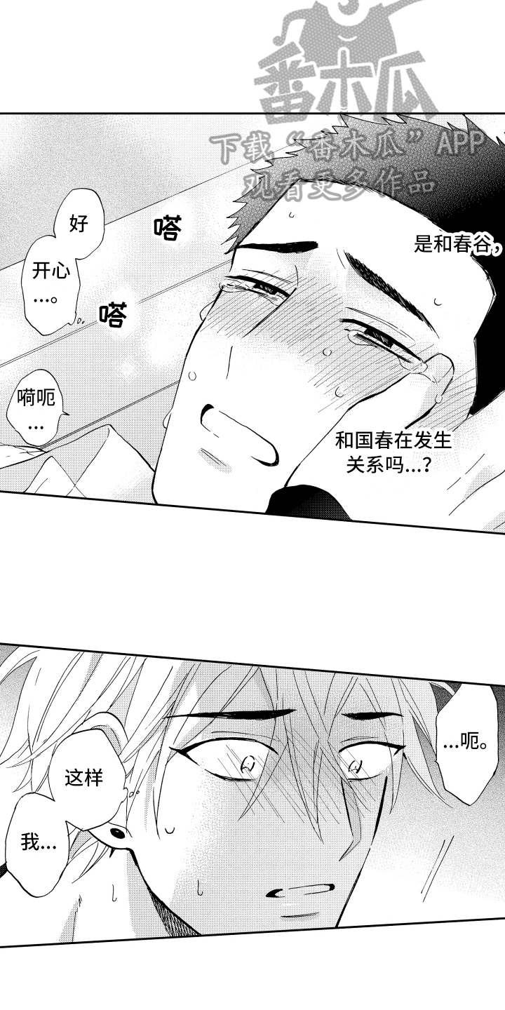 《融化在晚上》漫画最新章节第22章：表白免费下拉式在线观看章节第【6】张图片