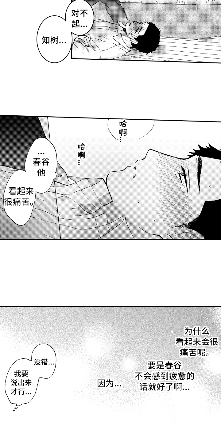 《融化在晚上》漫画最新章节第22章：表白免费下拉式在线观看章节第【4】张图片