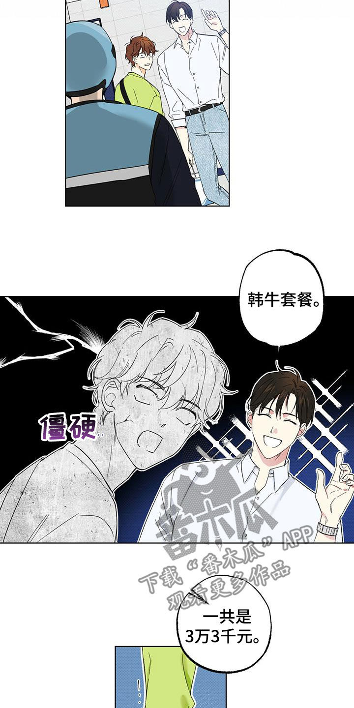 《恋爱合伙人》漫画最新章节第20章：请客免费下拉式在线观看章节第【4】张图片