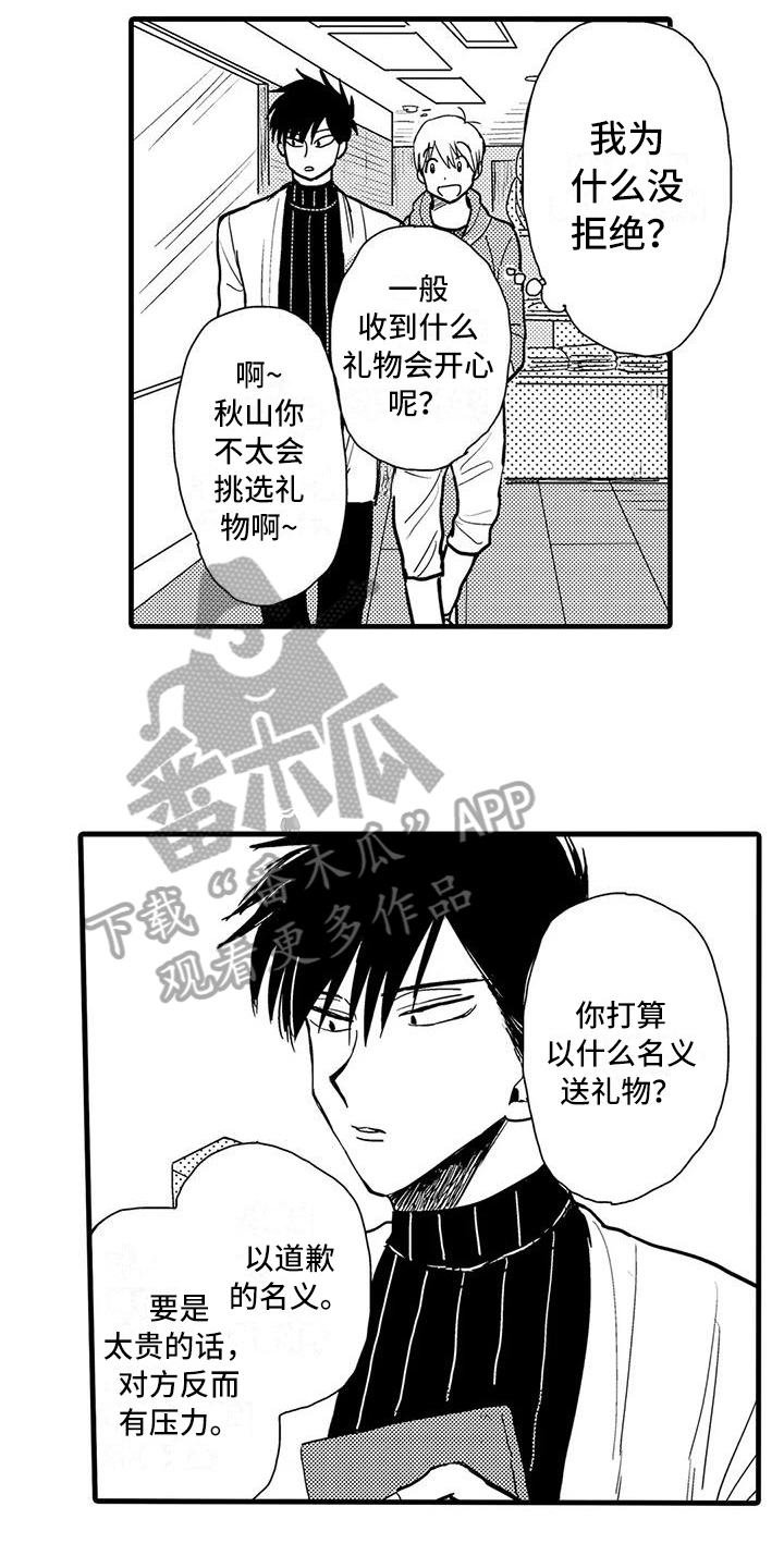 《酒后真言》漫画最新章节第11章：礼物免费下拉式在线观看章节第【4】张图片