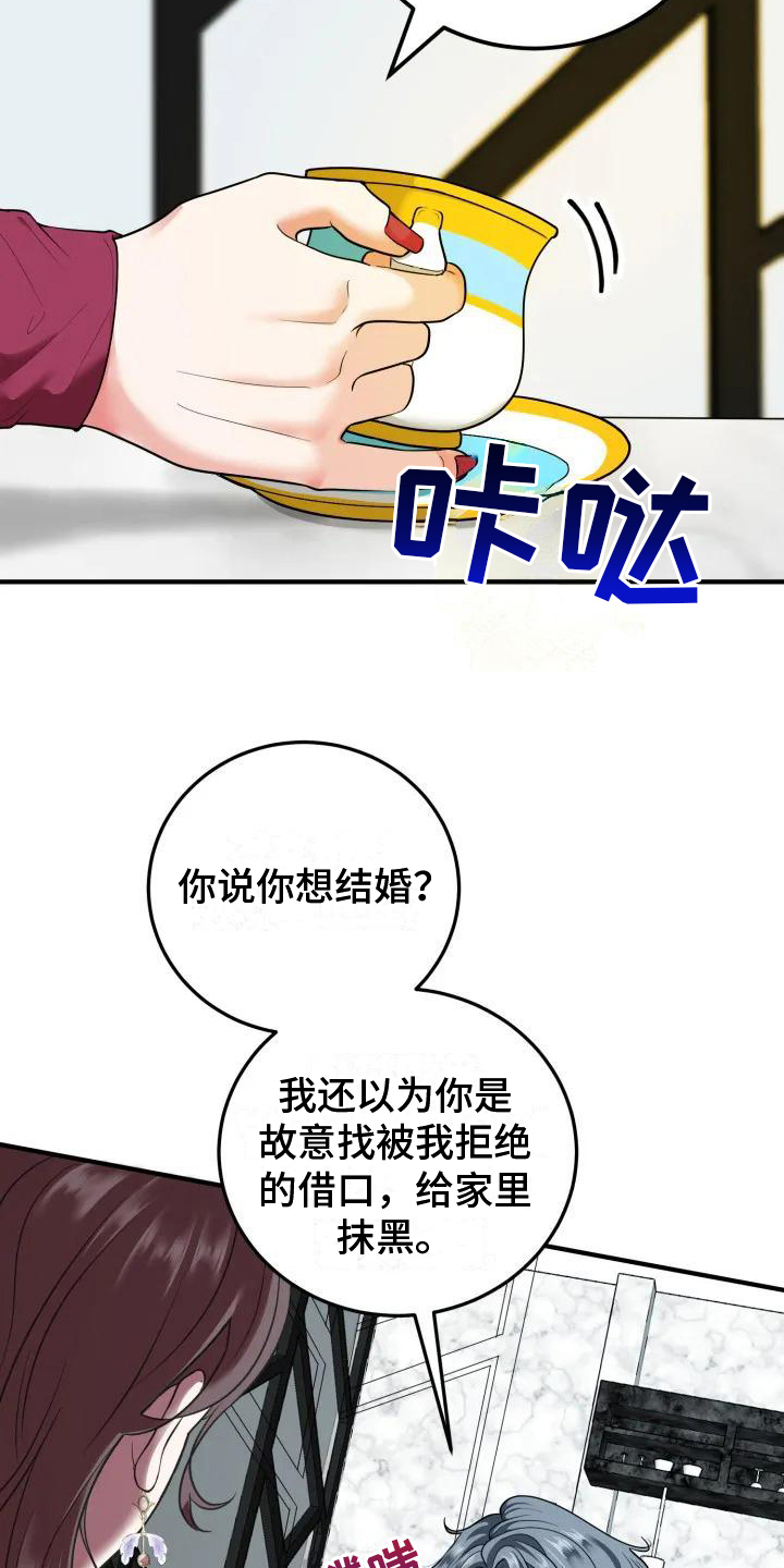 《婚姻合作》漫画最新章节第1章：相亲免费下拉式在线观看章节第【4】张图片