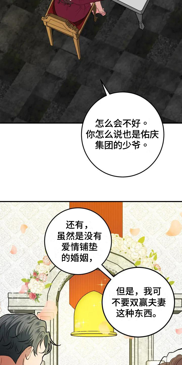 《婚姻合作》漫画最新章节第2章：谈判免费下拉式在线观看章节第【3】张图片