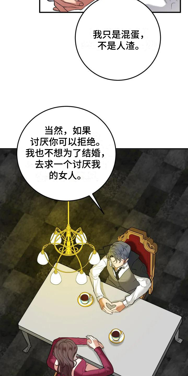 《婚姻合作》漫画最新章节第2章：谈判免费下拉式在线观看章节第【4】张图片