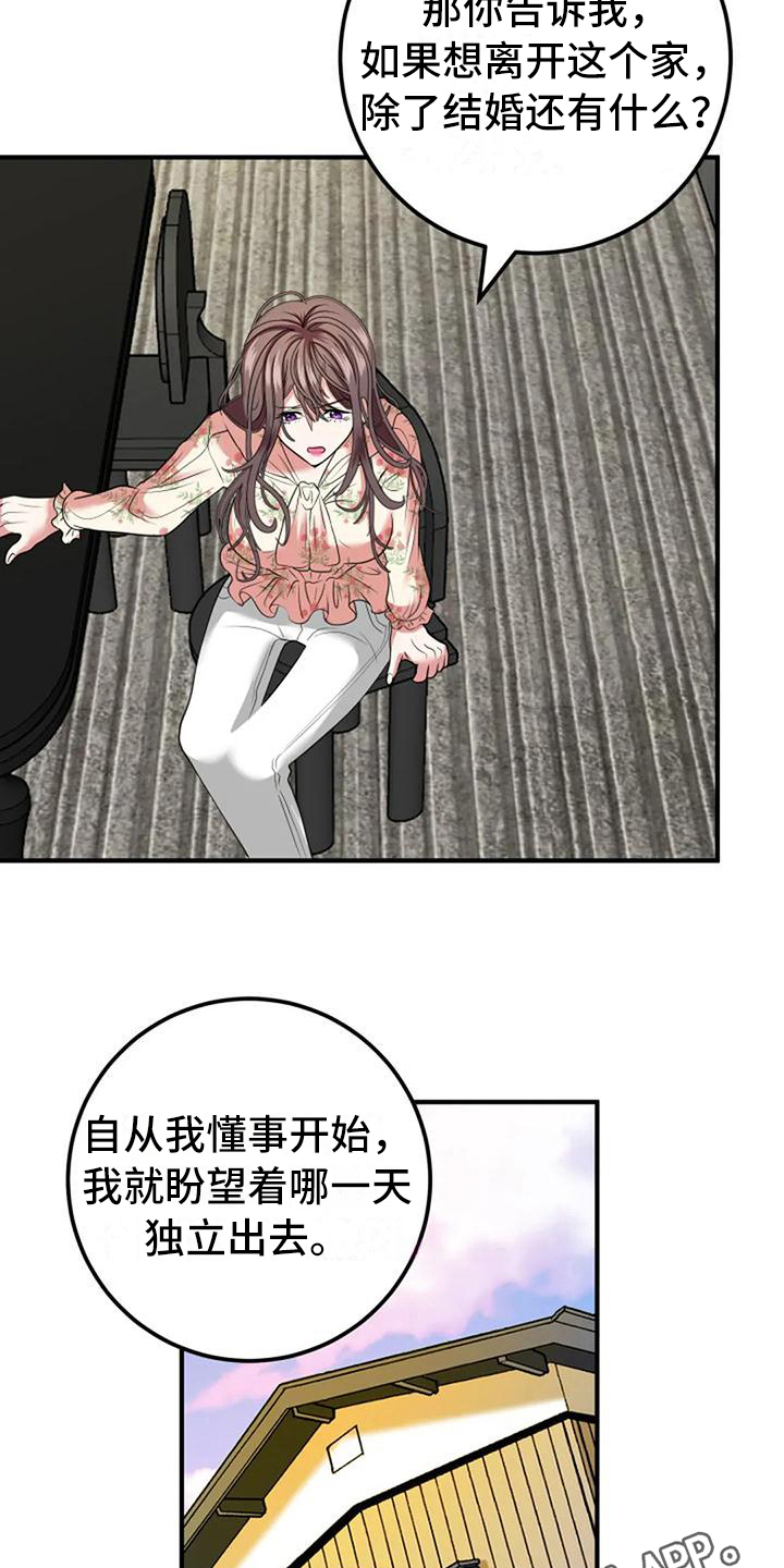 《婚姻合作》漫画最新章节第12章：劝说免费下拉式在线观看章节第【2】张图片