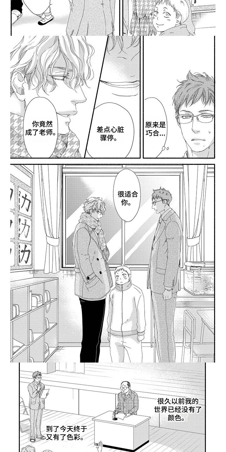 《融化的冬天》漫画最新章节第1章：再次遇见免费下拉式在线观看章节第【5】张图片