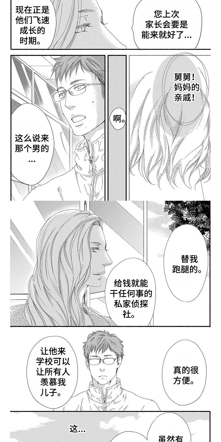 《融化的冬天》漫画最新章节第2章：跑腿免费下拉式在线观看章节第【2】张图片