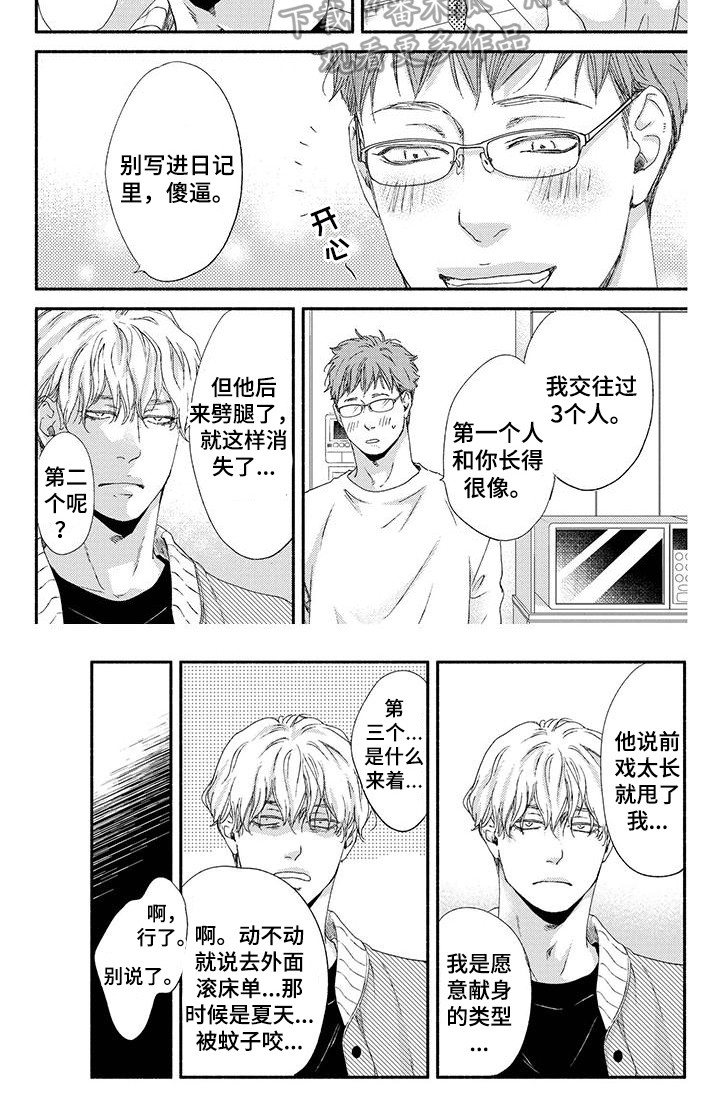 《融化的冬天》漫画最新章节第6章：春天免费下拉式在线观看章节第【1】张图片