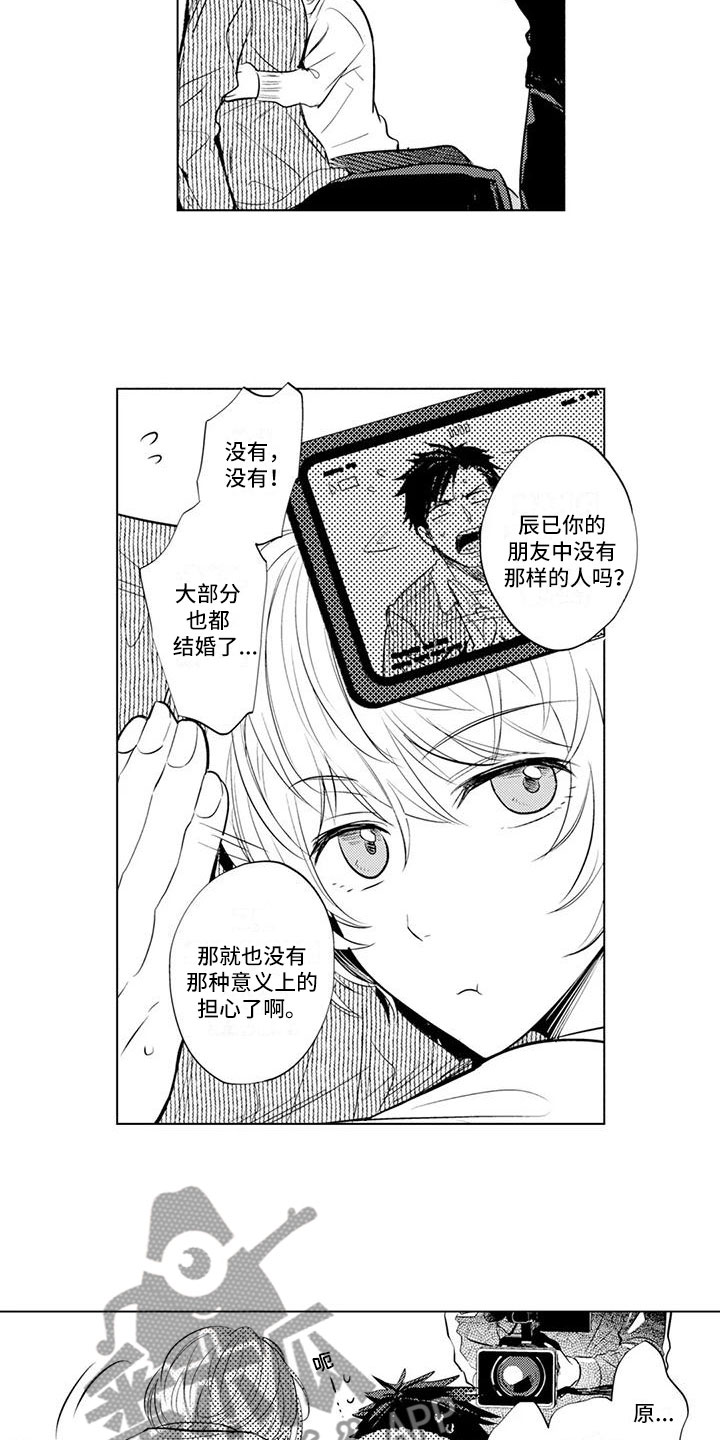 《美丽相拥》漫画最新章节第8章：拍摄开始免费下拉式在线观看章节第【6】张图片