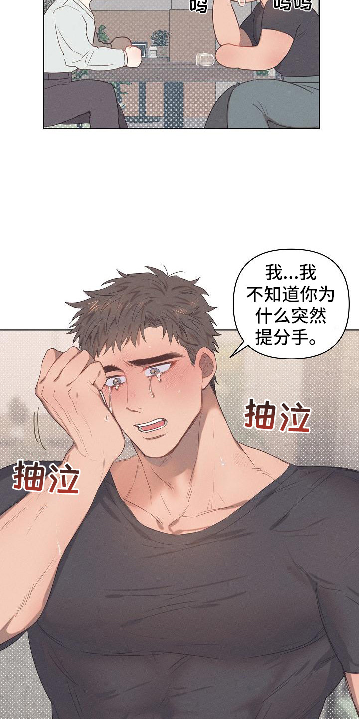 《粘糕聚会》漫画最新章节第3章：爱的泪滴：分手吧免费下拉式在线观看章节第【9】张图片