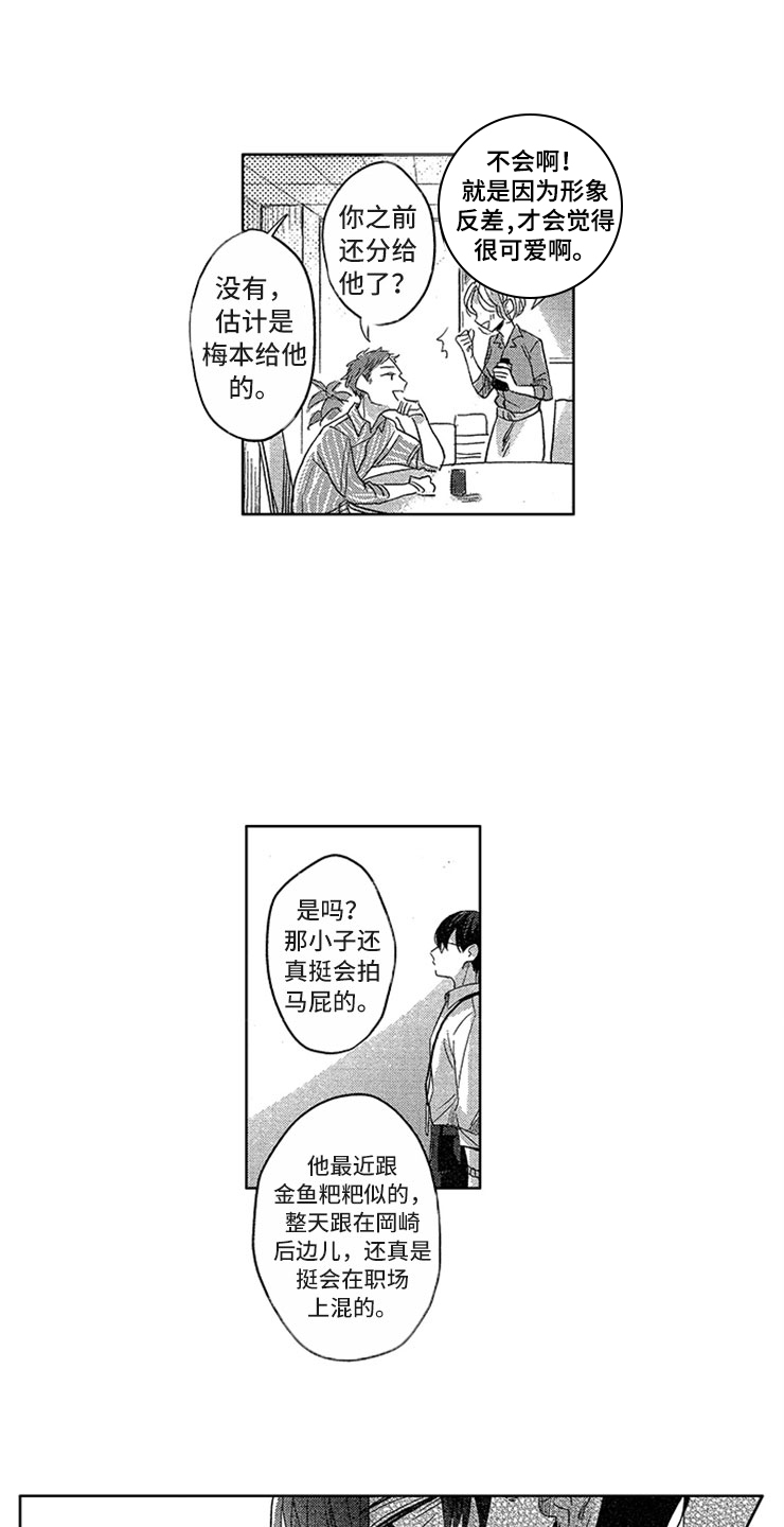 《天降小狼狗》漫画最新章节第10章：背后议论免费下拉式在线观看章节第【18】张图片