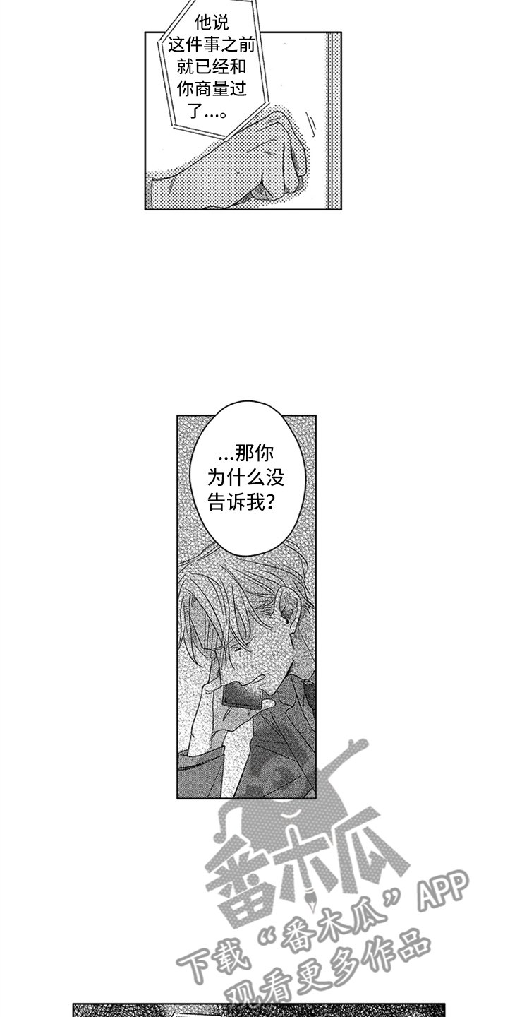 《天降小狼狗》漫画最新章节第24章：工作危机免费下拉式在线观看章节第【5】张图片