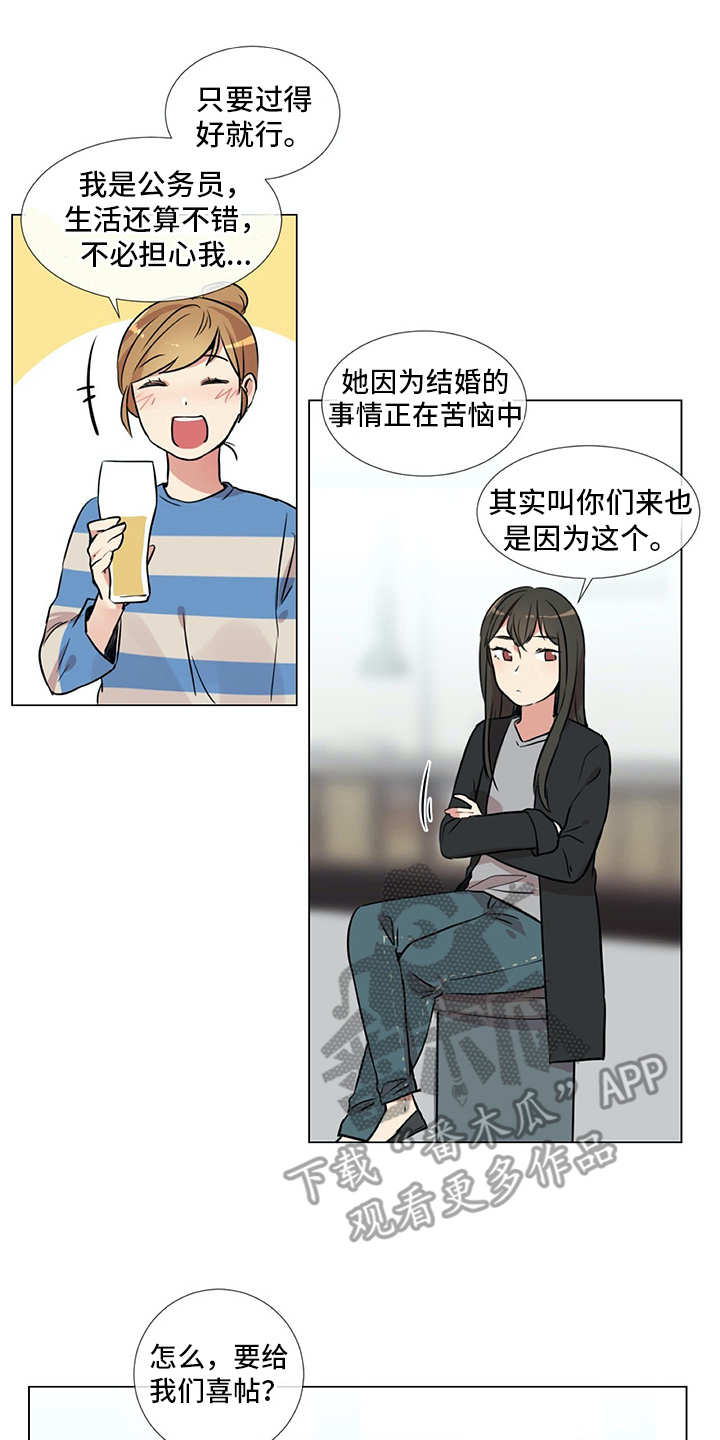 《情感咨询师》漫画最新章节第21章：聚会免费下拉式在线观看章节第【5】张图片