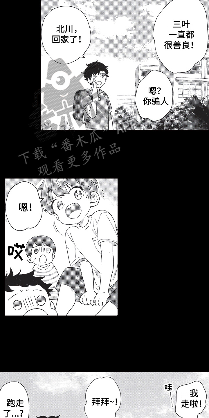 《三叶之恋》漫画最新章节第6章：心意免费下拉式在线观看章节第【5】张图片