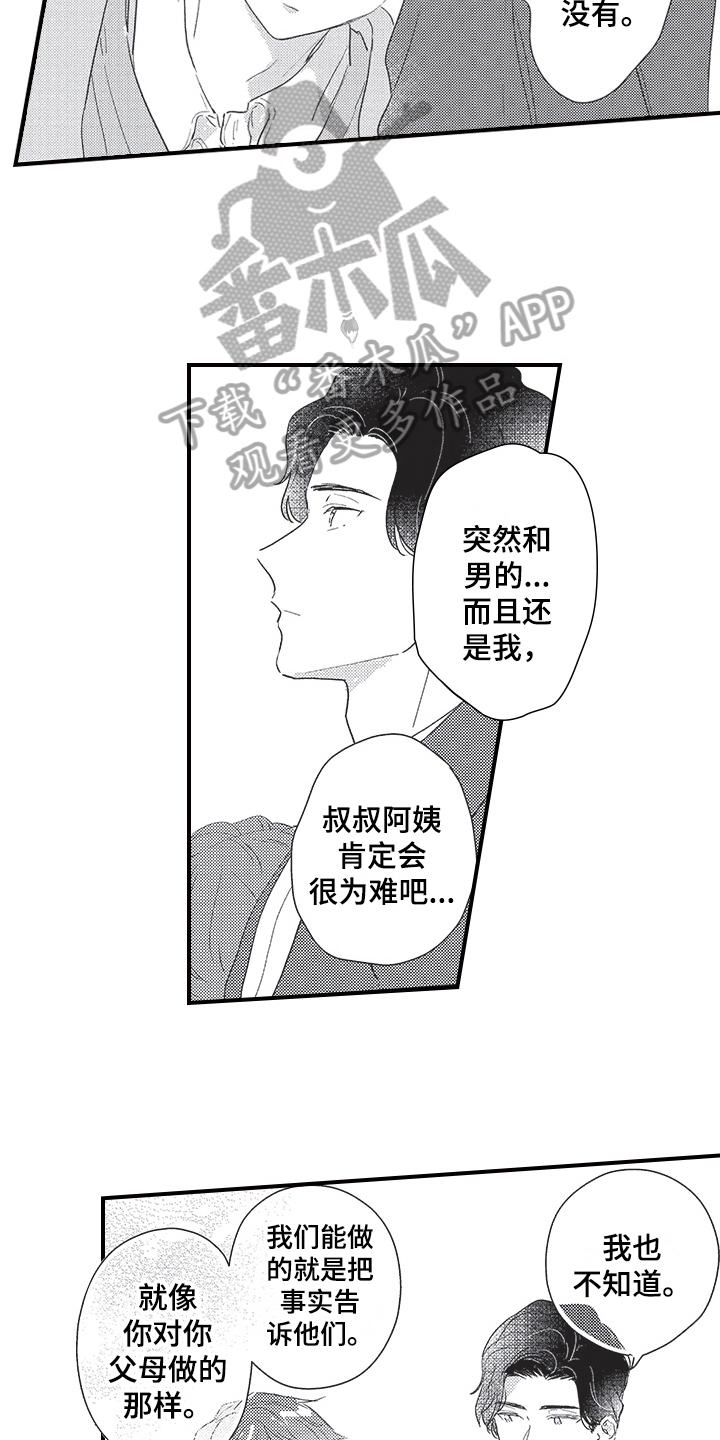 《三叶之恋》漫画最新章节第24章：决定免费下拉式在线观看章节第【11】张图片