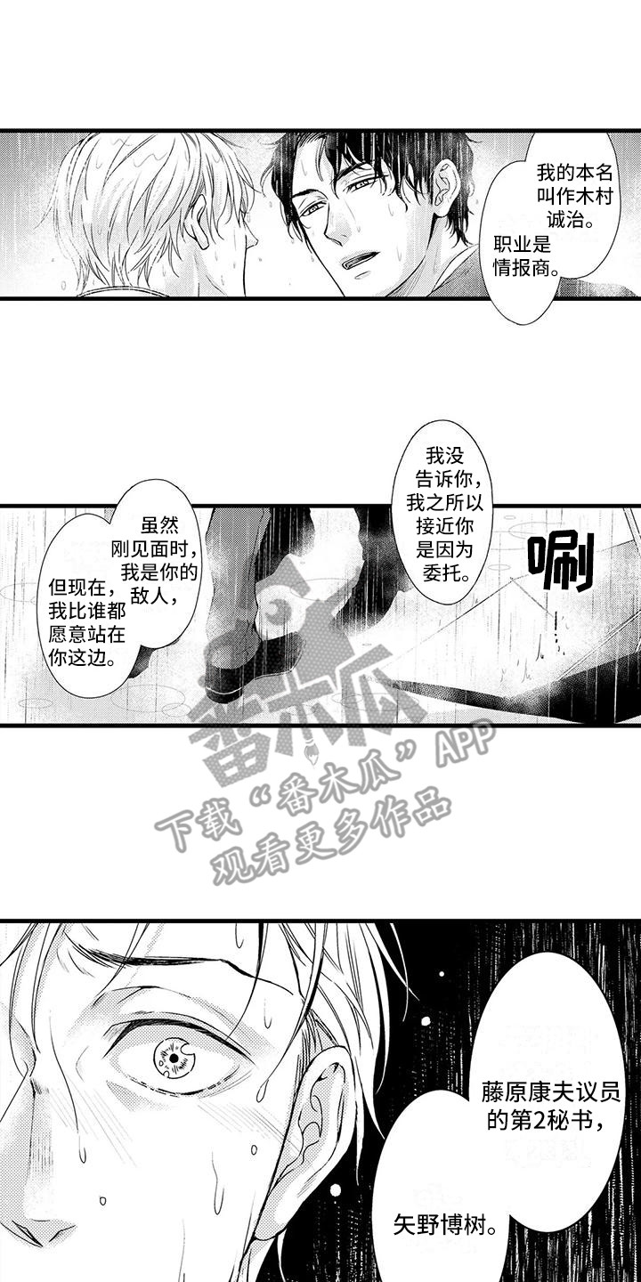 《特定情报》漫画最新章节第15章：表明身份免费下拉式在线观看章节第【6】张图片