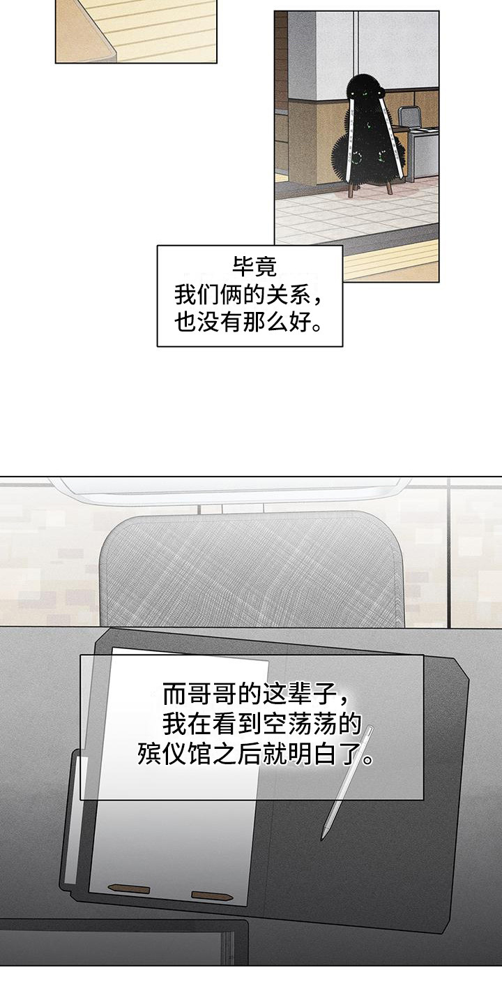 《遗留恋人》漫画最新章节第1章：葬礼免费下拉式在线观看章节第【16】张图片