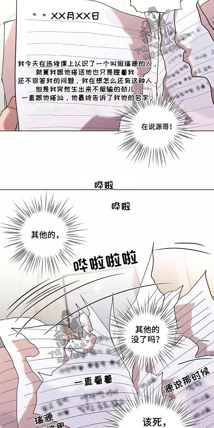 《遗留恋人》漫画最新章节第52章：日记免费下拉式在线观看章节第【6】张图片