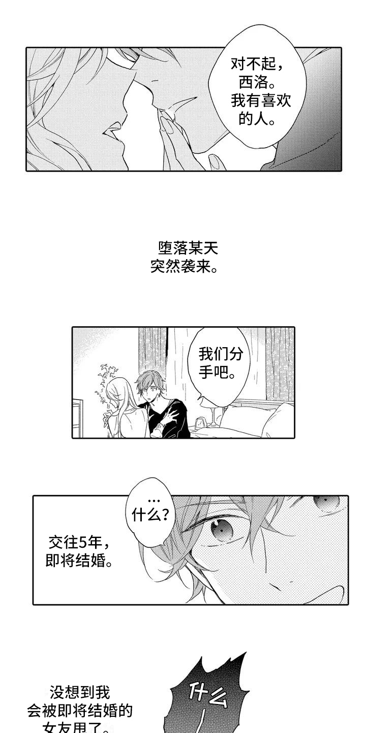 《复仇与爱情》漫画最新章节第1章：分手免费下拉式在线观看章节第【12】张图片