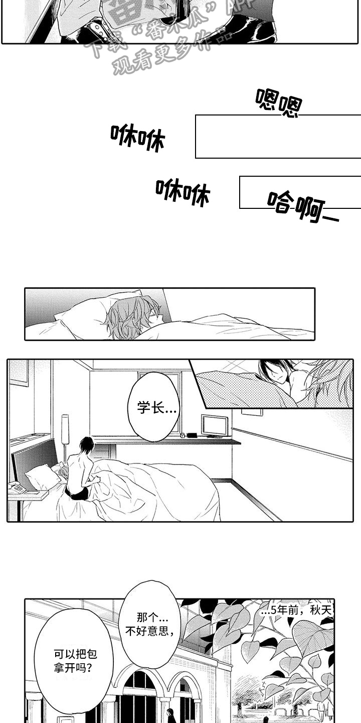 《复仇与爱情》漫画最新章节第7章：暗恋免费下拉式在线观看章节第【9】张图片