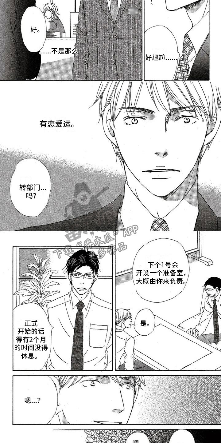 《心心相应》漫画最新章节第36章：恋爱运免费下拉式在线观看章节第【3】张图片